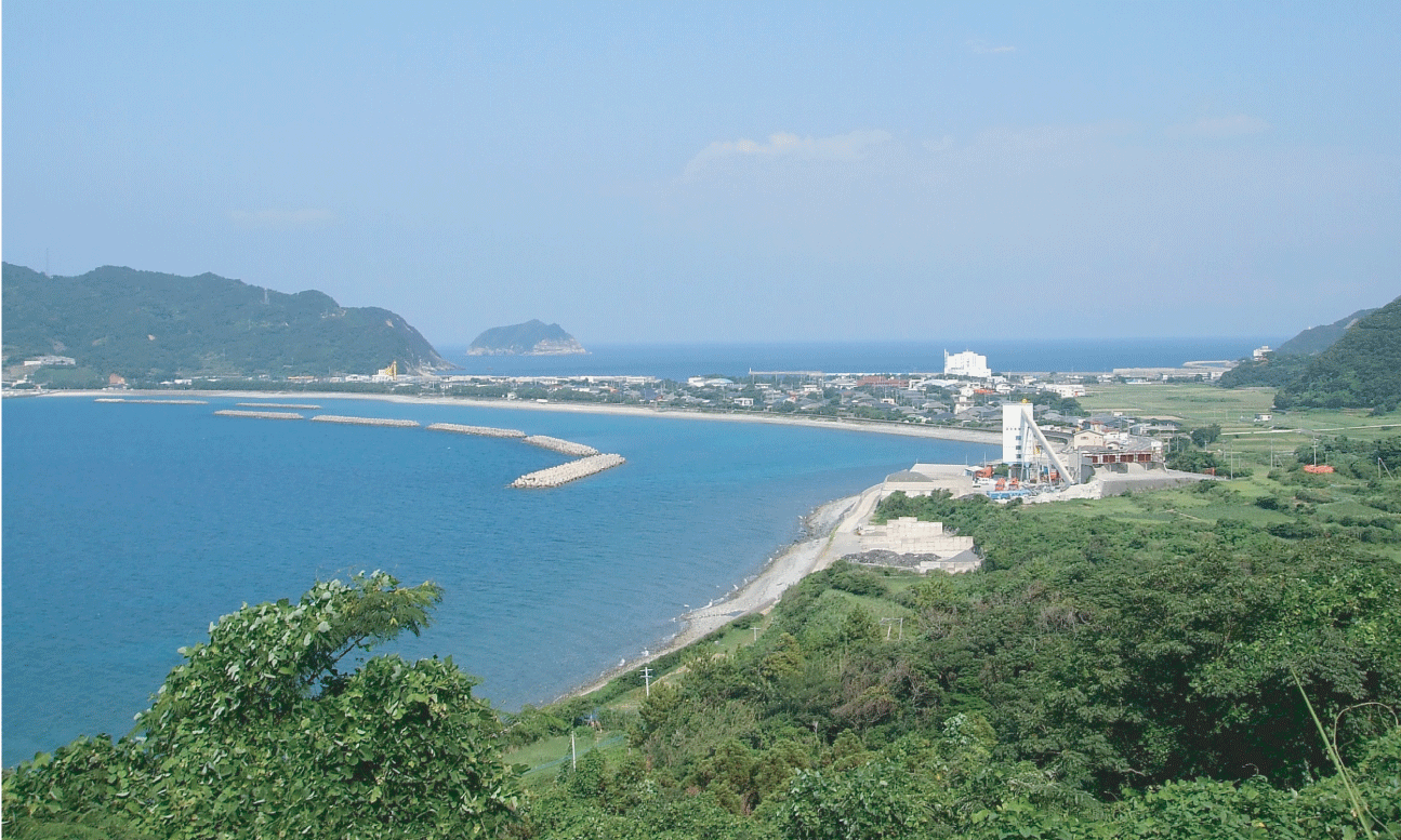 離岸堤（鹿児島県里港）